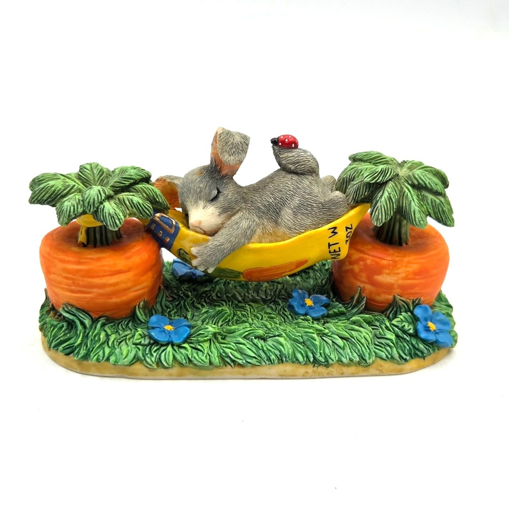 Fitz and Floyd Charming Tails "MID-DAY SNOOZE" Figurine 89/617